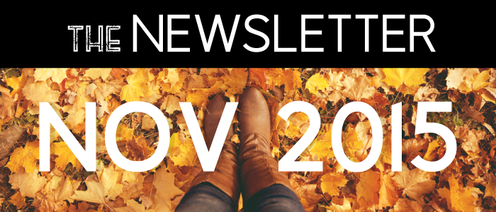 November 2015 Newsletter
