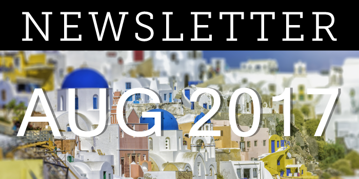 August 2017 Newsletter