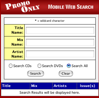 Promo Only Search Engine APP